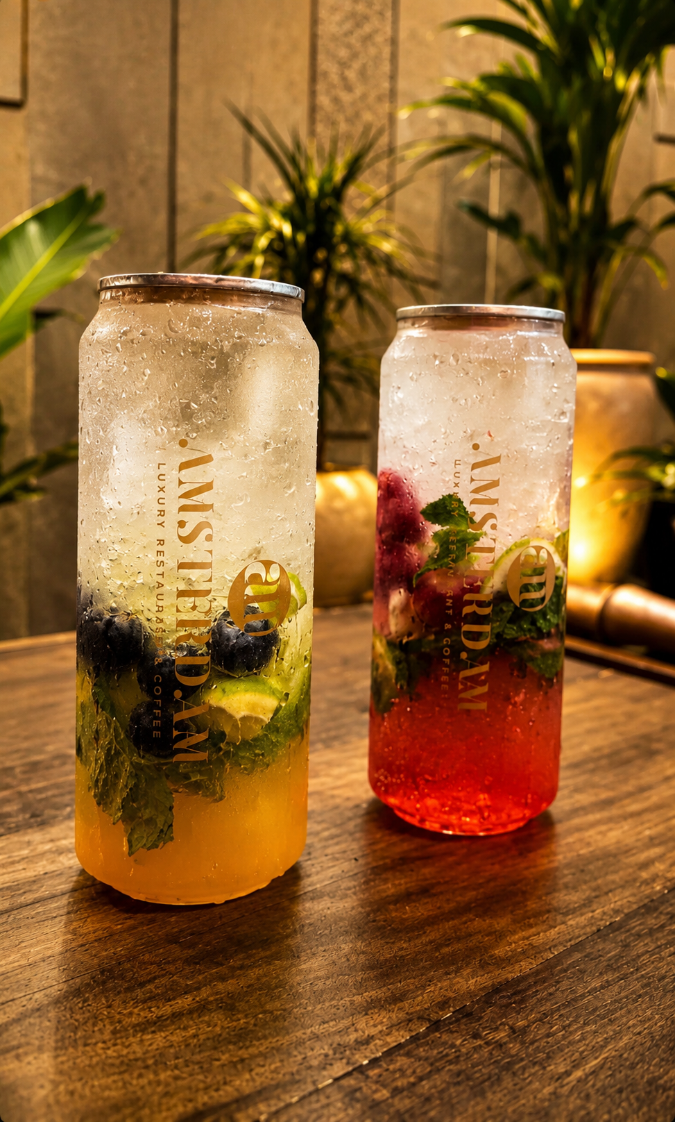 Amsterdam Berry & Wild Blueberry Mojito