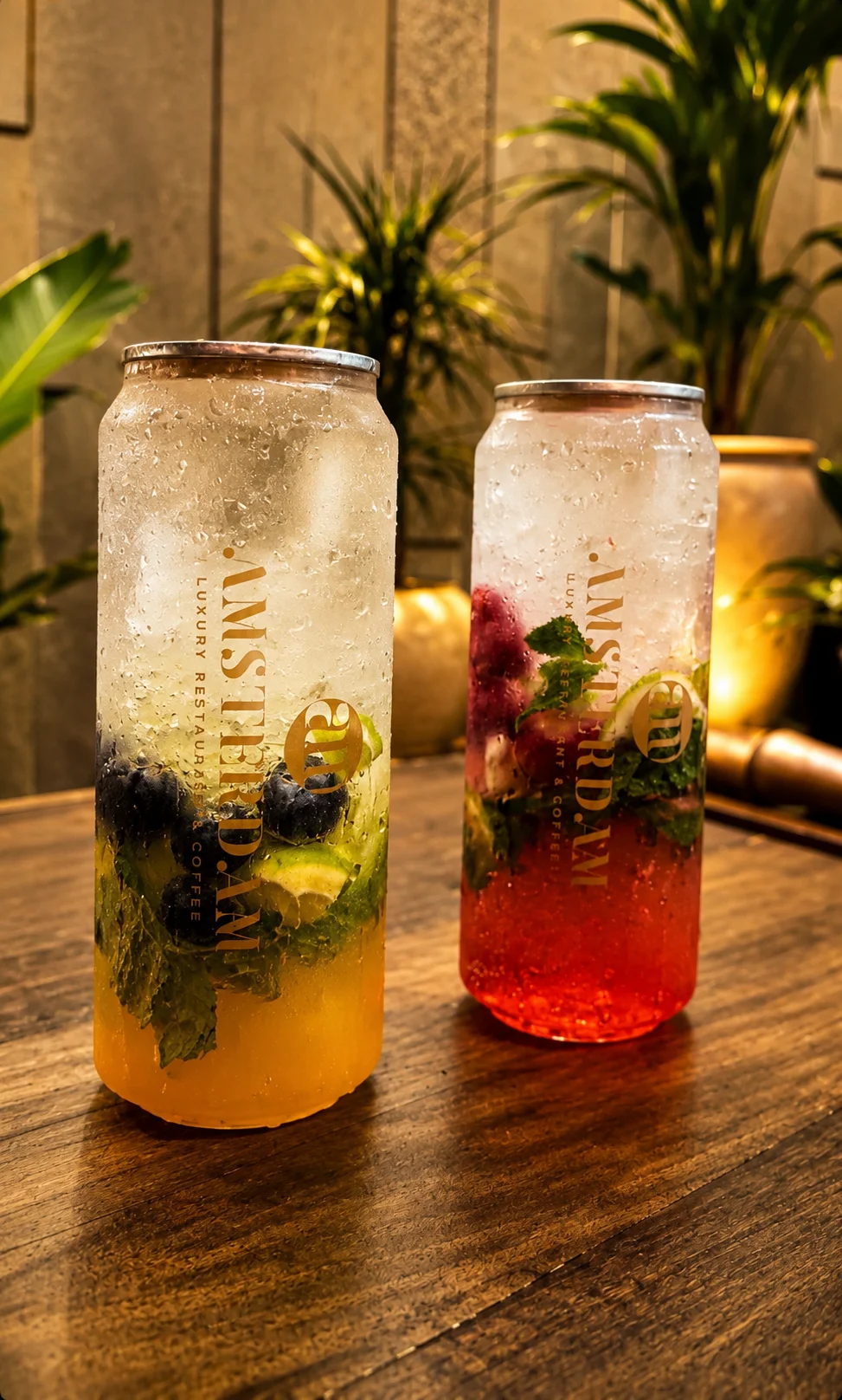 Amsterdam Berry & Wild Blueberry Mojito