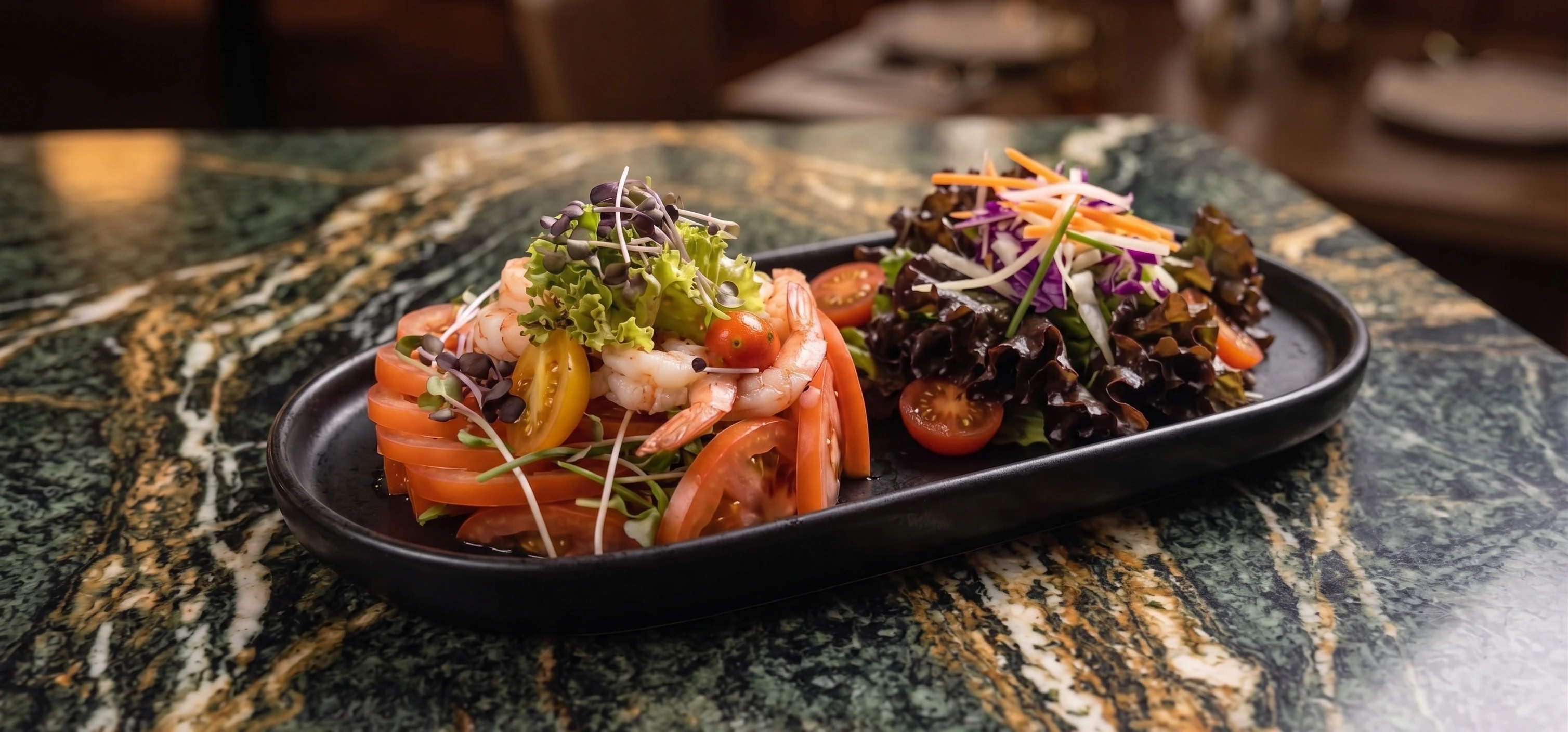 Tartar avocat / shrimps - Amsterdam Luxury Agadir