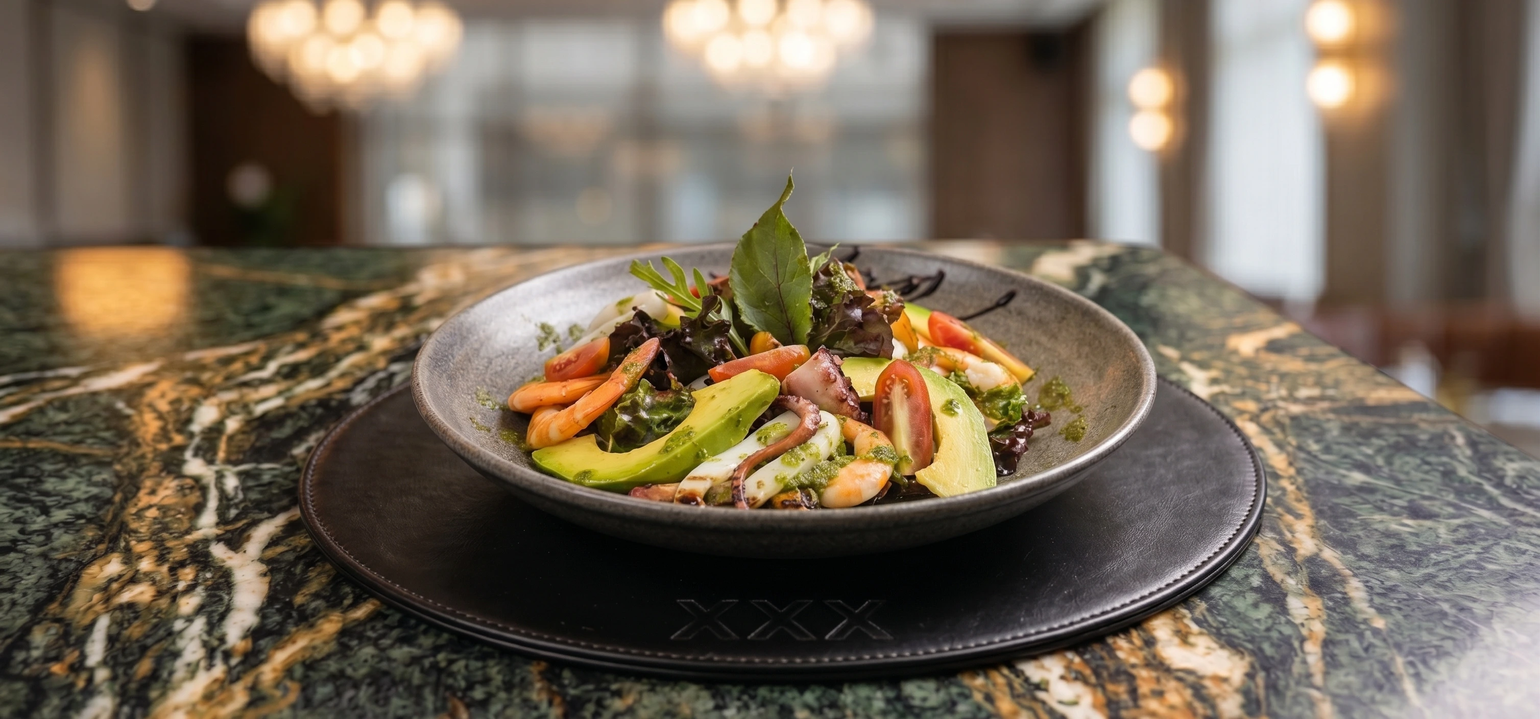Seafood salade - Amsterdam Luxury Agadir