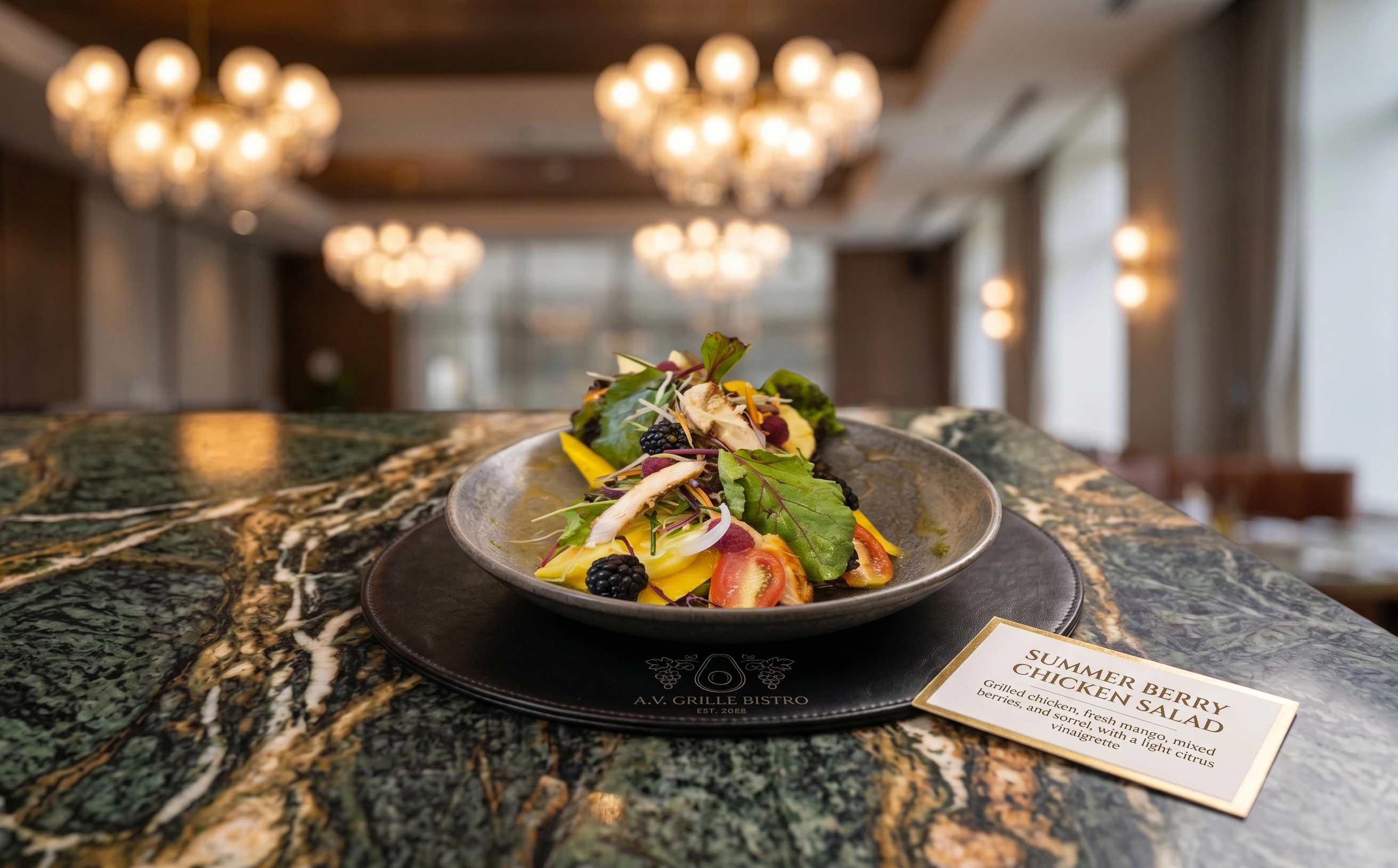 Exotic salad - Amsterdam Luxury Agadir